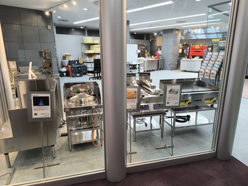 新製品コーナーの様子
