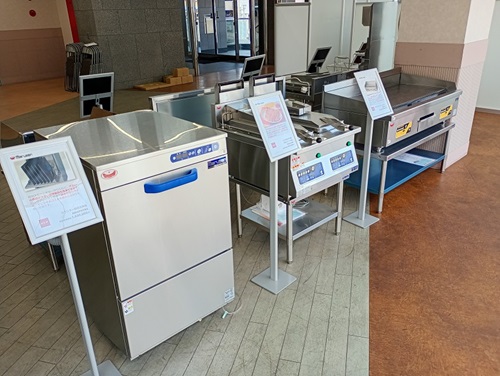 新製品コーナーの様子
